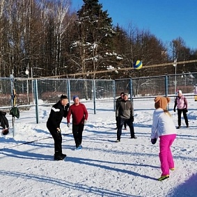 В Савелках пройдут соревнования по снежному волейболу