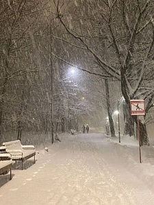 Спасатели дают рекомендации о правилах поведения при снегопаде и дожде