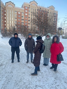 Обход территории 20 микрорайона