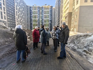 Еженедельный обход территории района Крюково